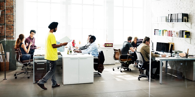 divers group people is working office 2